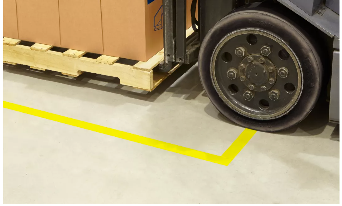 Deluxe Safety Tape - 2" x 100' Yellow