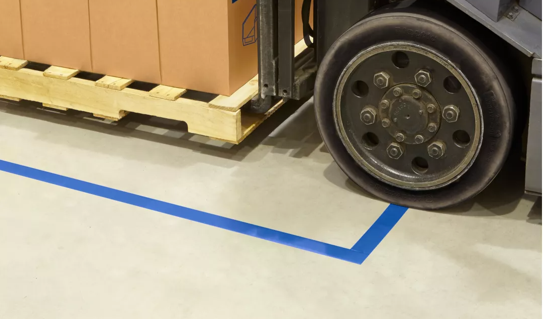 Deluxe Safety Tape - 2" x 100' Blue
