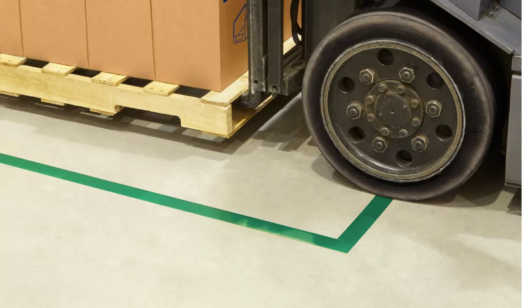 Deluxe Safety Tape - 2" x 100' Green