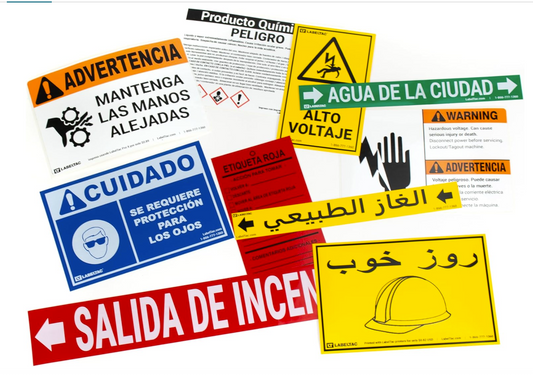 LT4/LT4P/LTPX Label Supply 4" x 150' Orange