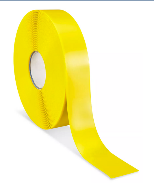 Deluxe Safety Tape - 2" x 100' Yellow