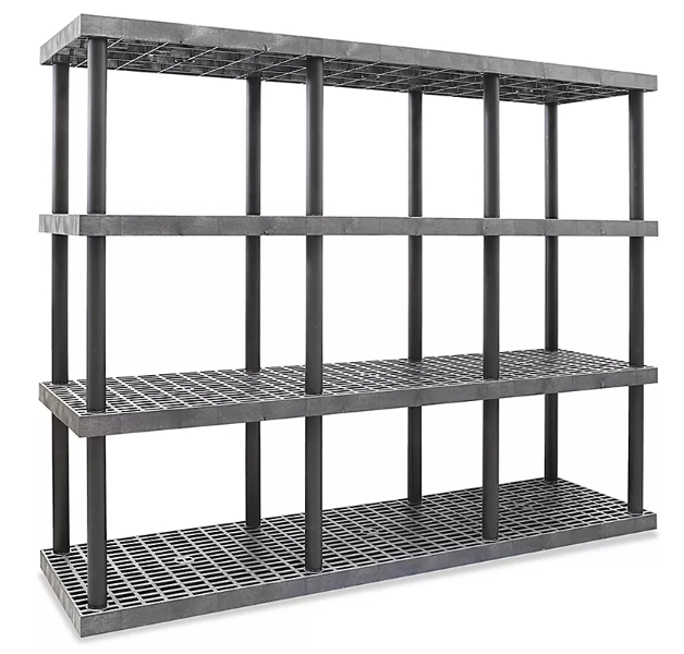 Plastic Shelving - 96 x 24 x 75"