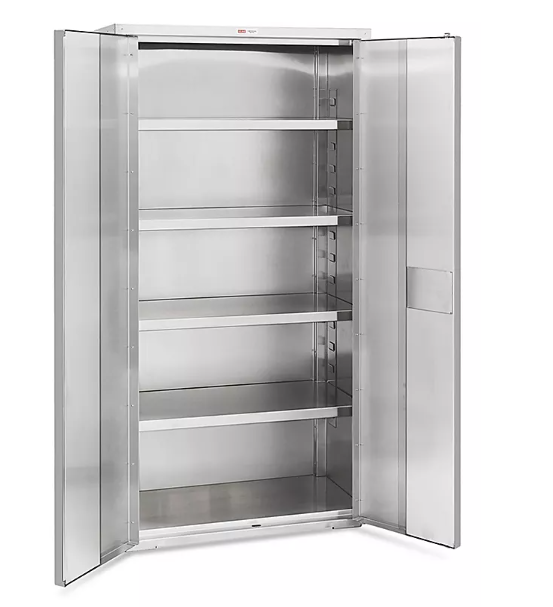 Stainless Steel Storage Cabinet - 48 x 24 x 73"