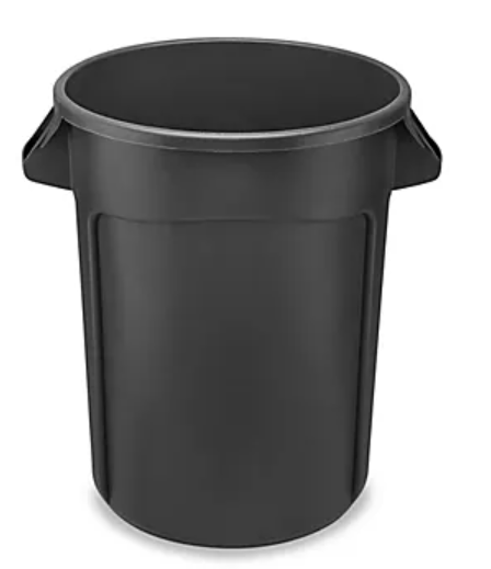 Rubbermaid® Brute® Trash Can - 32 Gallon, Blue