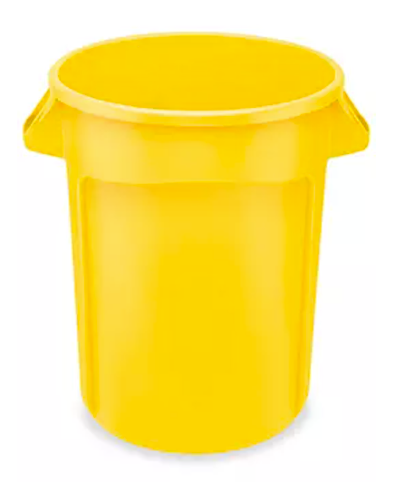 Rubbermaid® Brute® Trash Can - 32 Gallon, Blue