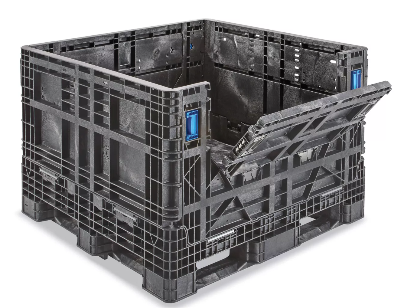 Collapsible Bulk Container - 48 x 40 x 34", 1,500 lb Capacity