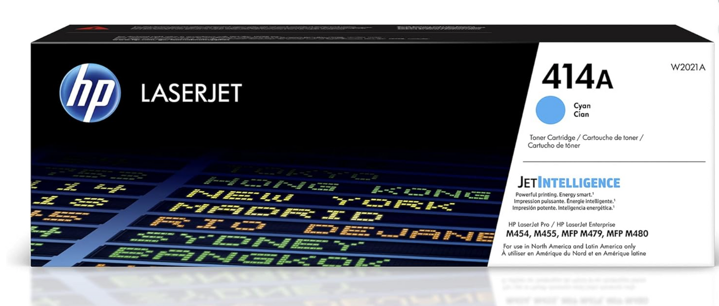 HP 414A Cyan Toner Cartridge