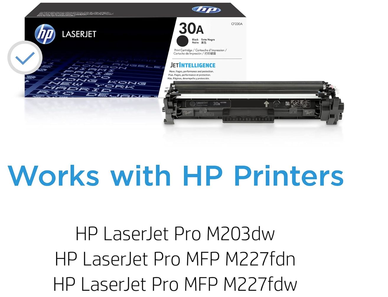 HP 30A Black Toner Cartridge