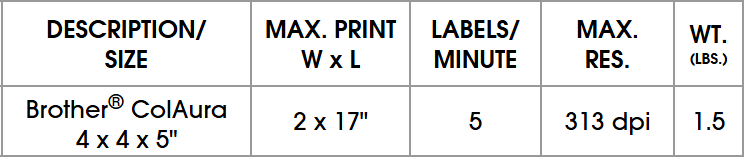 Compact Color Printer
