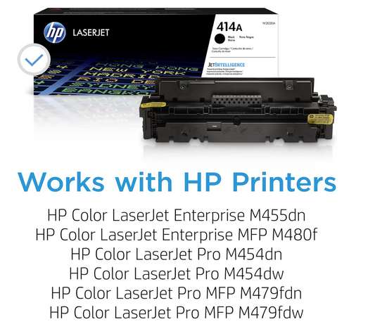 HP 414A Black Toner Cartridge