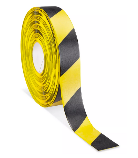 Deluxe Safety Tape - 2" x 100' Yellow & Black