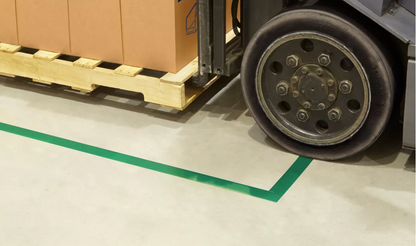 Deluxe Safety Tape - 2" x 100' Green