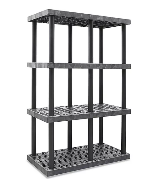 Plastic Shelving - 48 x 24 x 75"