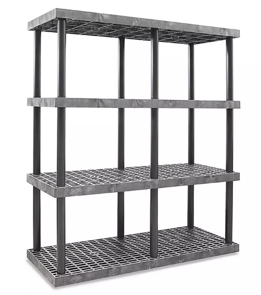 Plastic Shelving - 66 x 24 x 75"