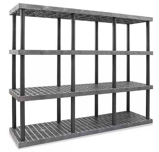Plastic Shelving - 96 x 24 x 75"