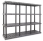 Plastic Shelving - 96 x 24 x 75"