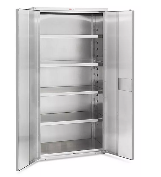 Stainless Steel Storage Cabinet - 48 x 24 x 73"
