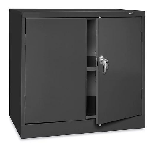 Under Counter Storage Cabinet - 36 x 24 x 36", Unassembled, Black
