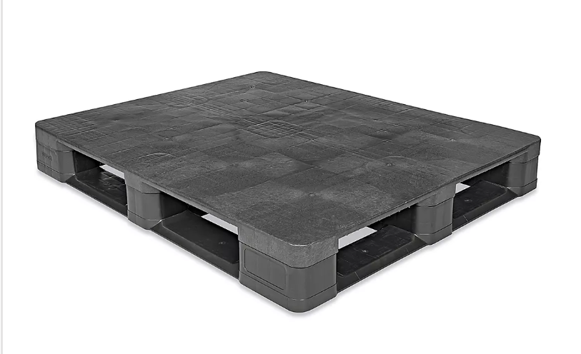 Solid Top Rackable Pallets  48 x 40" Black
