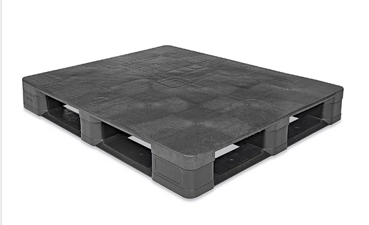 Solid Top Rackable Pallets  48 x 40" Black