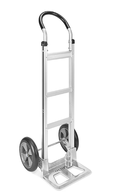 Standard Aluminum Hand Truck - Solid Wheels