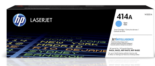 HP 414A Cyan Toner Cartridge
