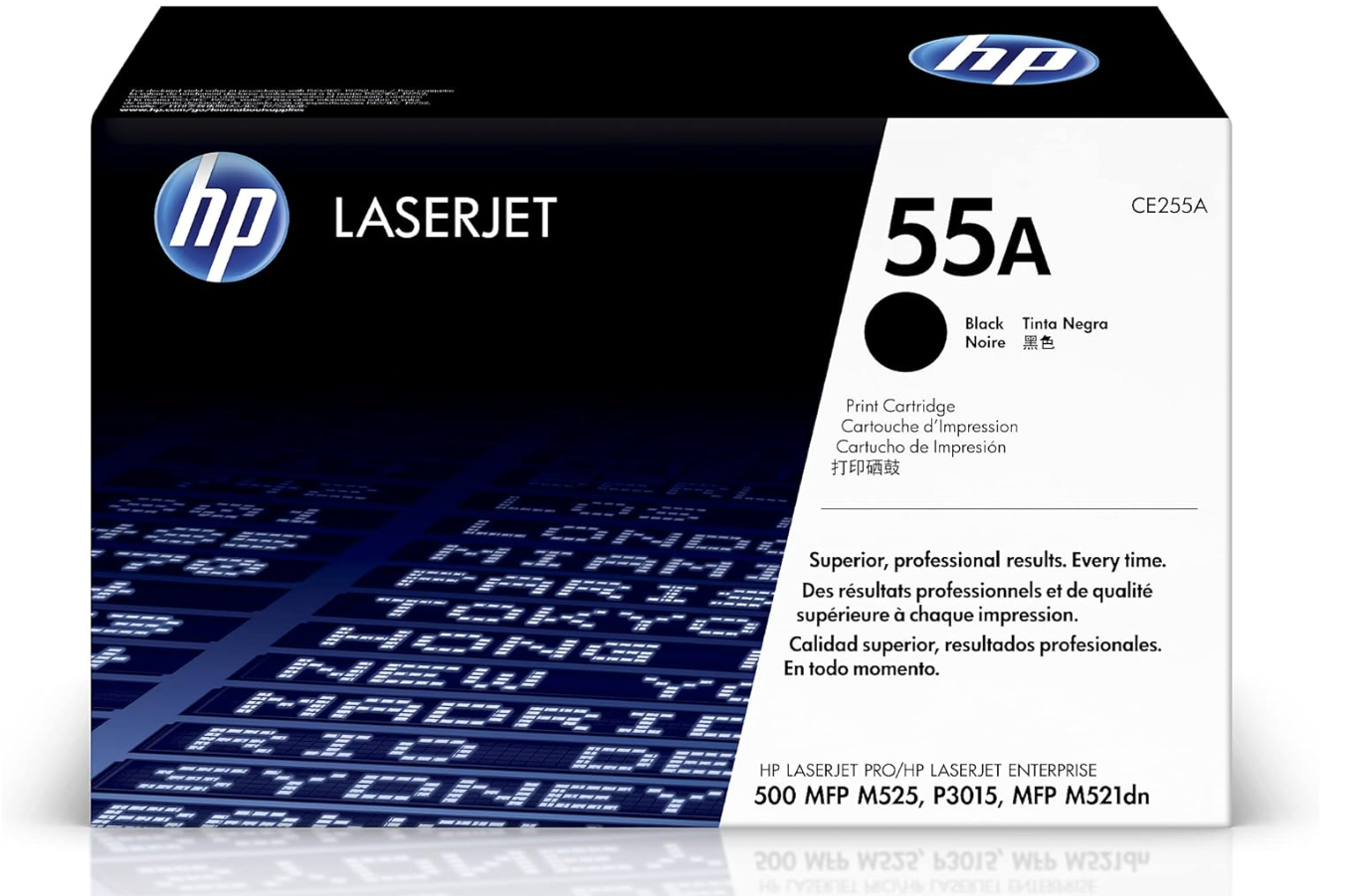 HP 55A Black Toner Cartridge for HP Printers