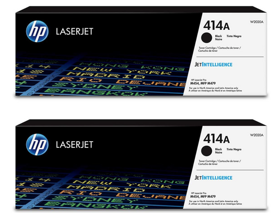 HP 414A Black Toner Cartridge 2 pack